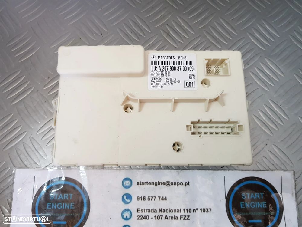 Modulo Confort Cintos Mercedes Classe E W207 - 1