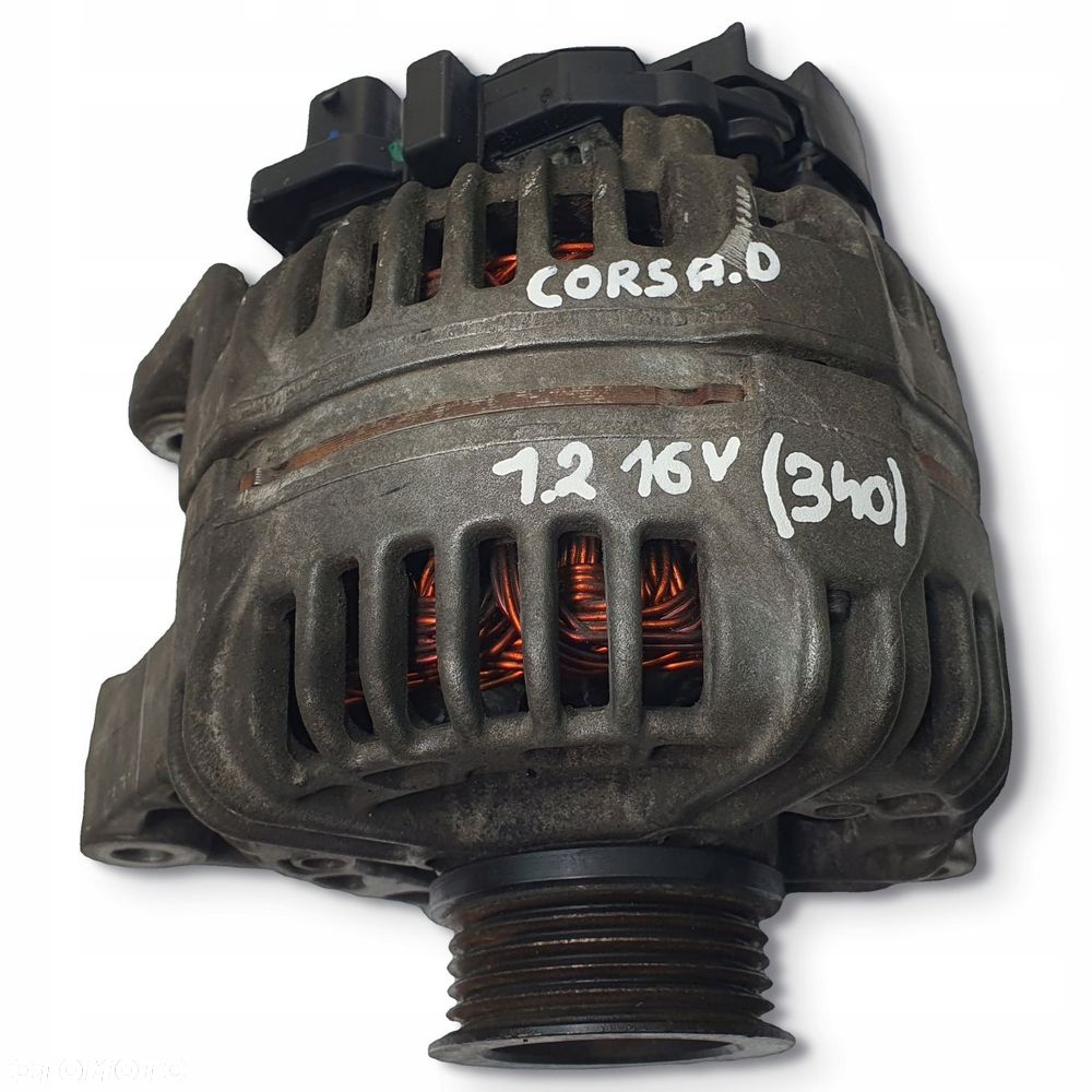 ALTERNATOR Opel Corsa D 1.2 16V Bosch 0124425057 13222931 120A ZZ - 5