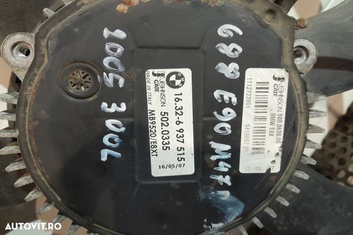 Electroventilator racire motor / AC 2005 M47 5020335 MB9520 500063600 - 2