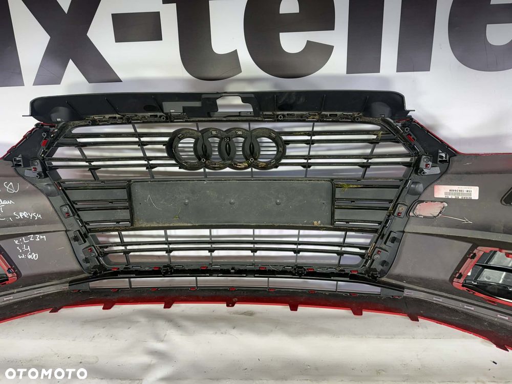 Audi A3 8V 8V5 Lift Sedan Zderzak Przód Przedni Sprysk PDC LZ3M 8V5807437P - 13