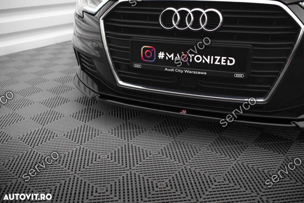 Prelungire bara fata Audi A3 Sportback 8V 2016-2020 v23 Maxton Design - 3
