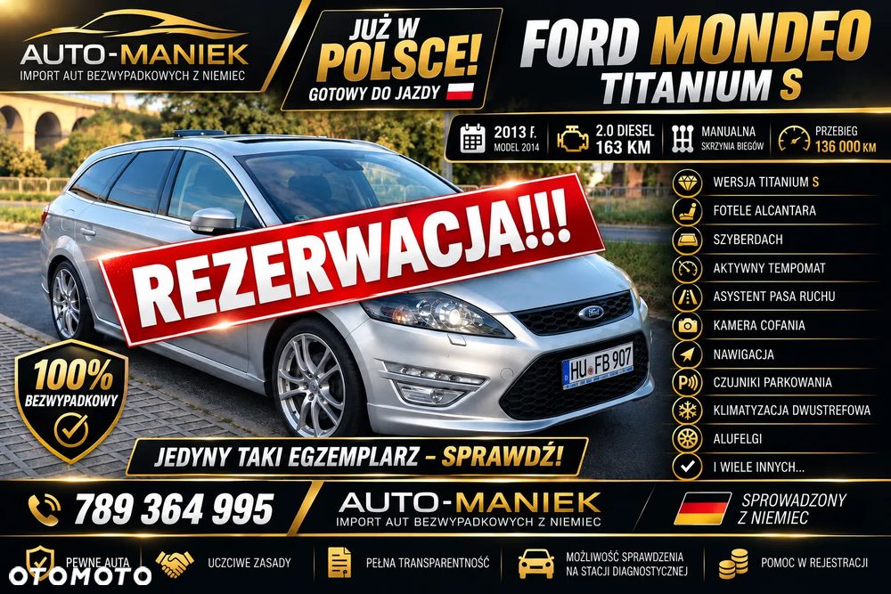Ford Mondeo 2.0 TDCi Titanium S
