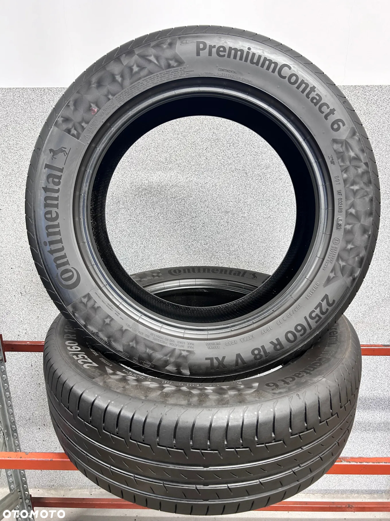 4 OPONY LETNIE CONTINENTAL 225/60/18  104V  PREMIUM CONTACT 6,XL - 7