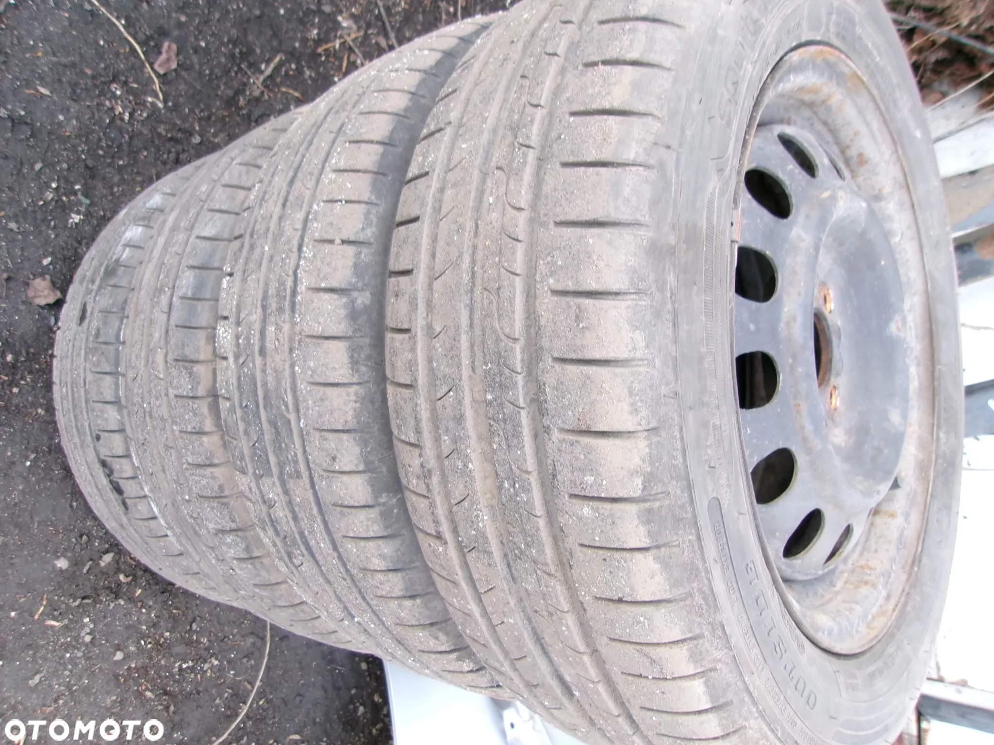 KOŁA FELGI OPONY LATO DUNLOP TOYOTA YARIS 185/60/14 4x100 KOMPL - 3