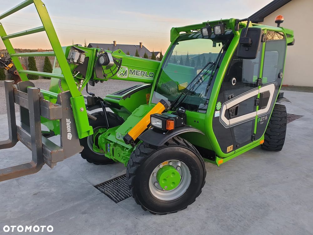 Merlo P27.6 TOP Tylko 2000mtg SPROWADZONA WIDŁY+ŁYŻKA PIĘKNY STAN - 32
