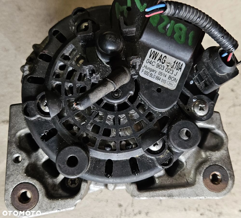 W Polo Seat Ibiza 1.4 MPI alternator 110A 04C903023J - 3