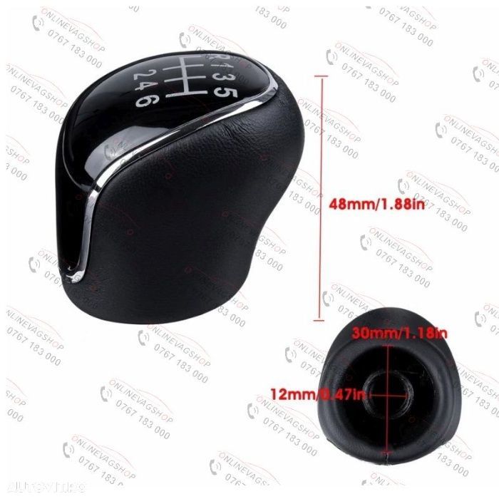 Nuca schimbator 6 viteze Ford Focus, Mondeo,C-Max, Kuga,S-Max,Galaxy - 6