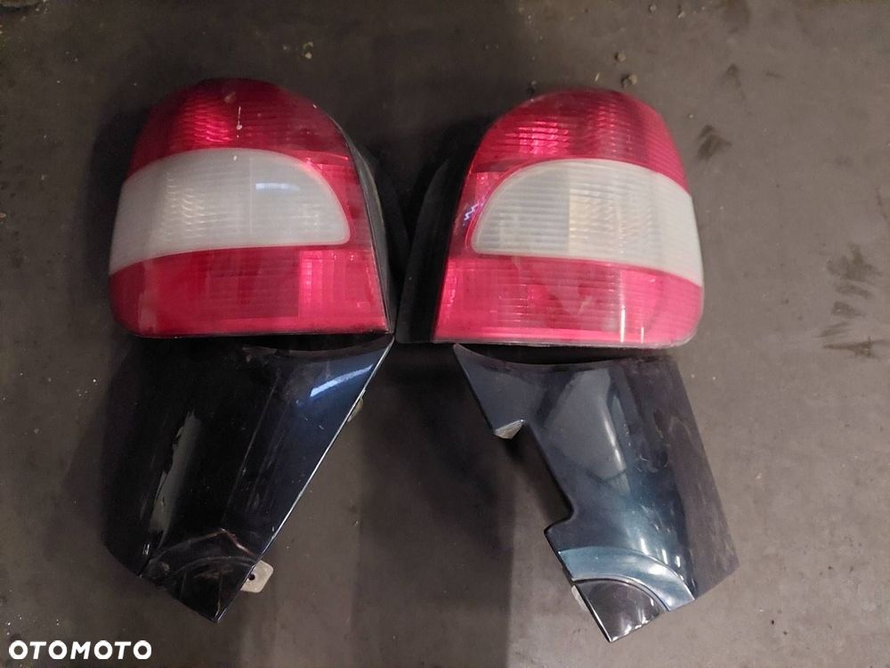 KOMPLETNY TYŁ KLAPA BAGAŻNIKA ZDERZAK LAMPY RENAULT SCENIC I RX4 NV903 - 2