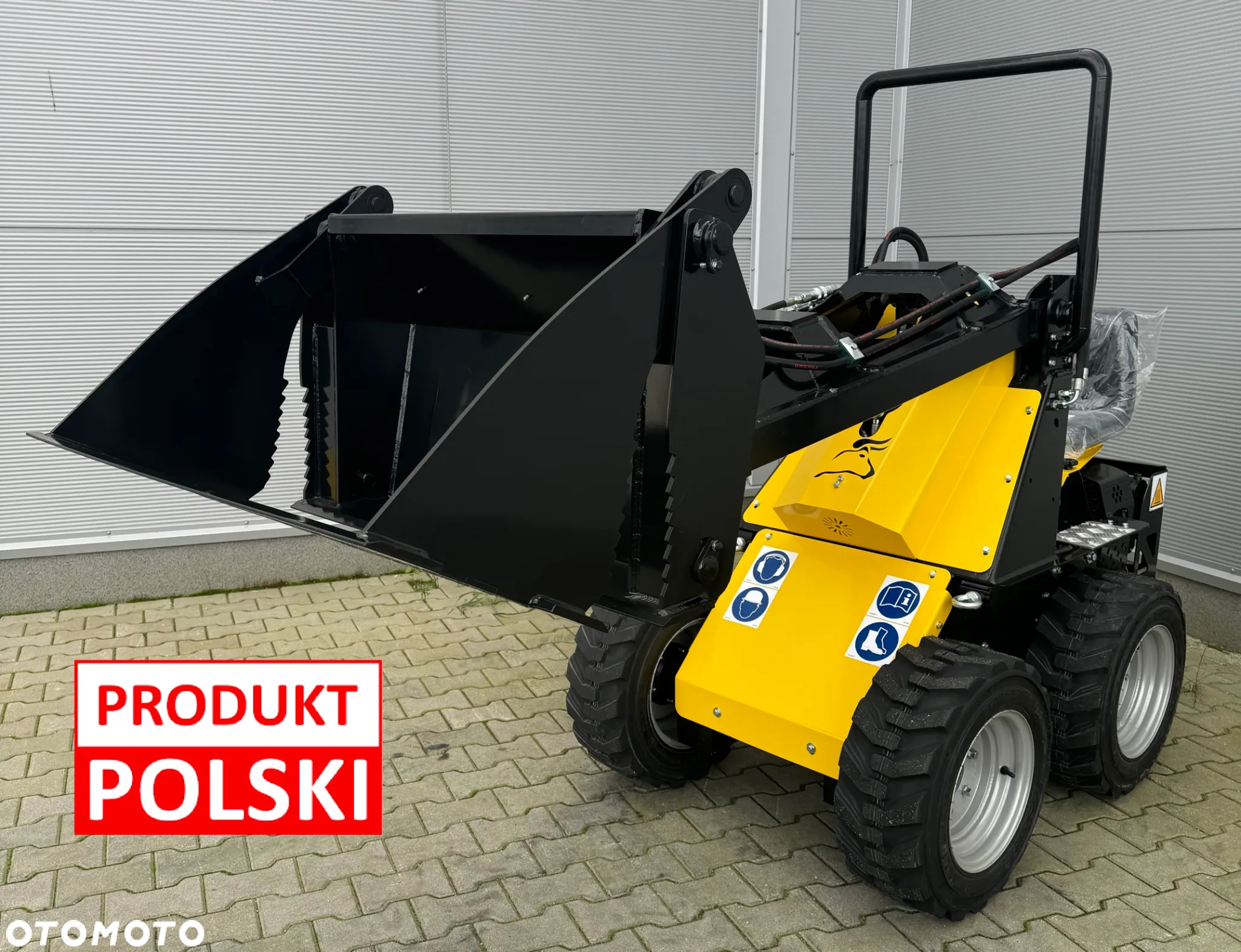 Inny TUR N525 Mini ładowarka Miniładowarka mini-ładowarka Polska produkcja skid steer - 7