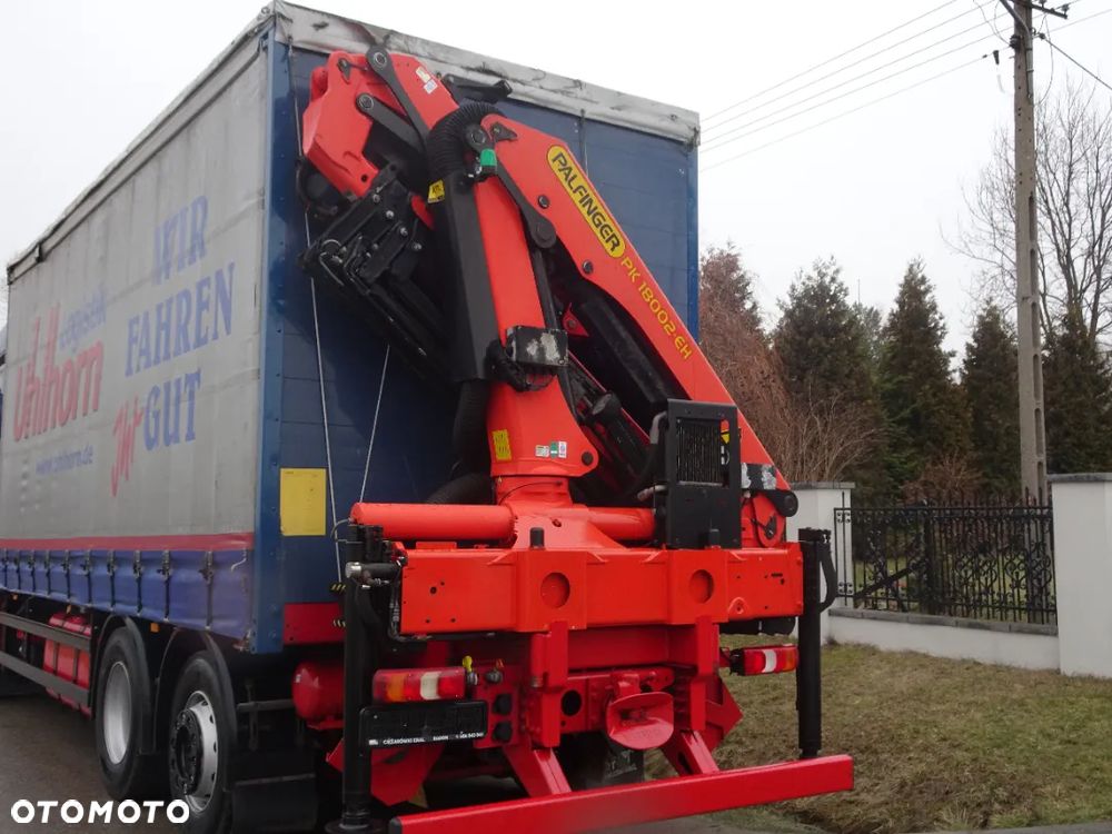 Mercedes-Benz Actros 2542 MP4 EURO 6 HDS Palfinger PK 18002 JIB firanka sprowadzony z Niemiec stan idealny zestaw z przyczepa - 8