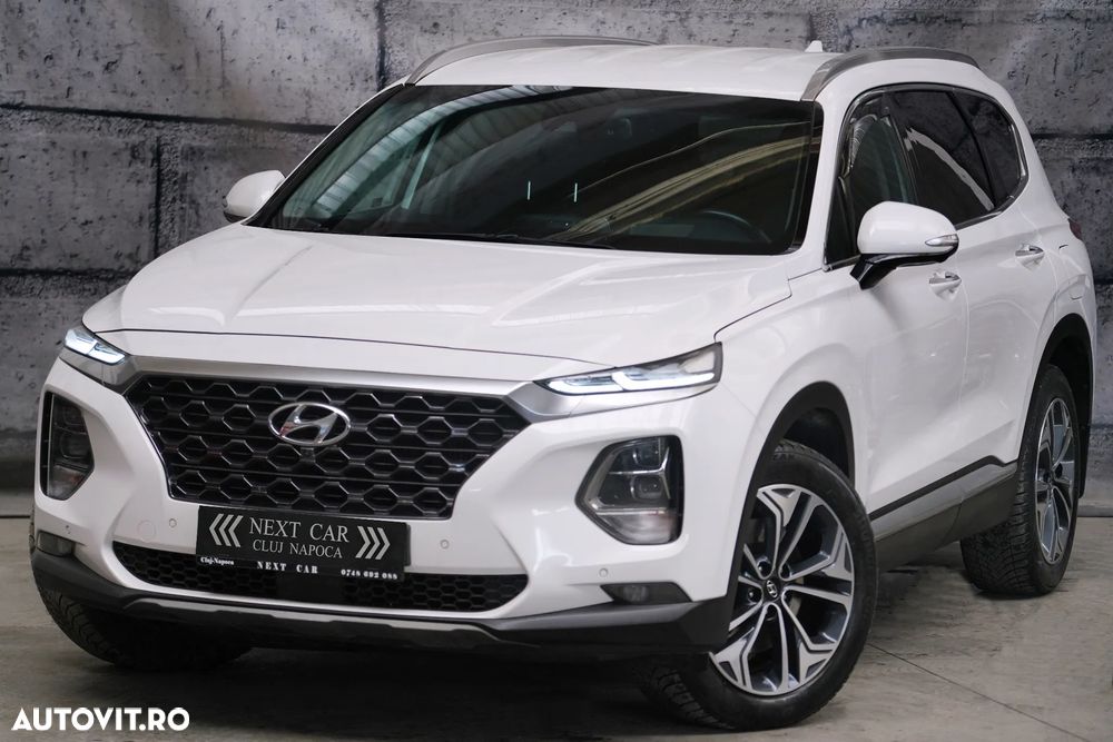 Hyundai Santa Fe blue 2.2 CRDI 4WD Automatik Premium - 3