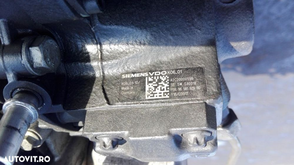 Pompa de inalta presiune Peugeot 407 2.0 HDI din 2005 - 2