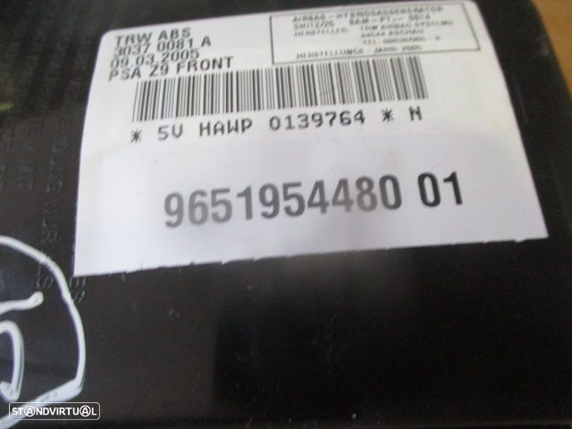 Airbag Banco 9651954480 PEUGEOT 607 2000 FE - 2
