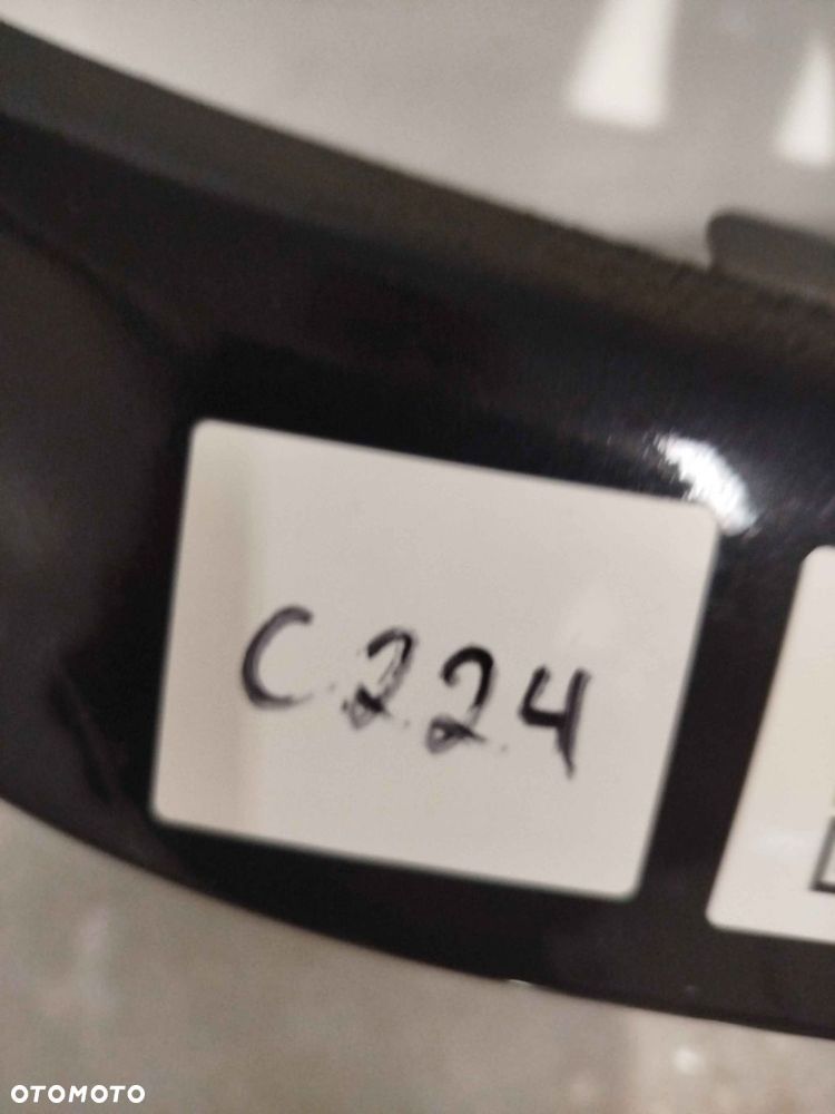 ^ ZDERZAK PRZÓD PRZEDNI BMW E90 E91 M PAKIET ///M SCHWARZ 2 CZARNY HALOGENY - 4