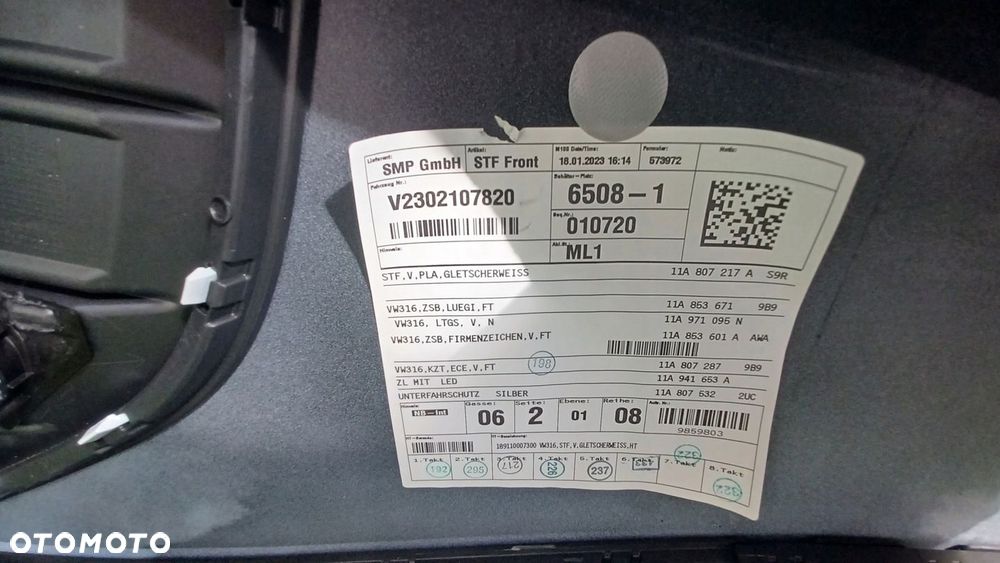 VW ID4 ZDERZAK PRZÓD IDEALNY LED LS9R - 5