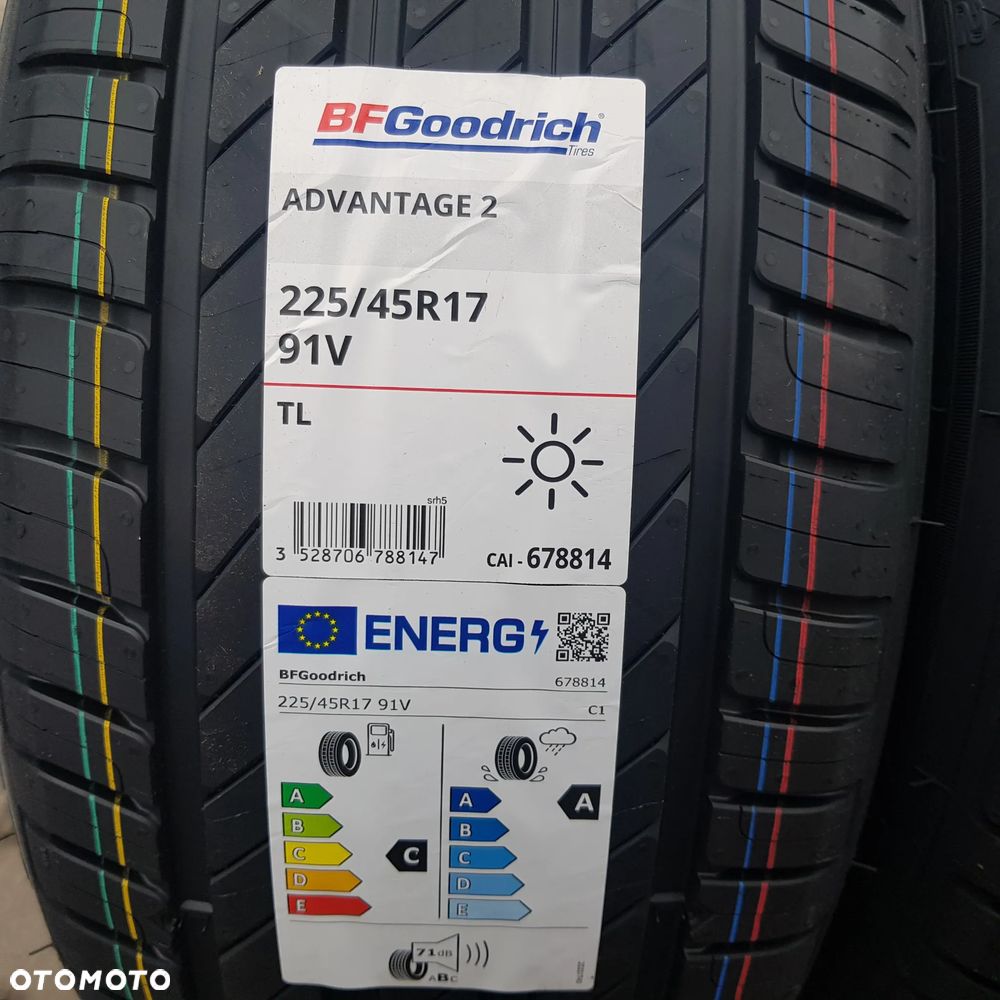 4x 225/45R17 Bf Goodrich Advantage 2 Komplet opon letnich - 2