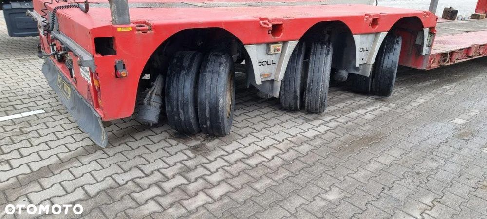 Doll DOLL naczepa 3 osiowa typu tiefbett, odpinany balkon, rozciągana - 15