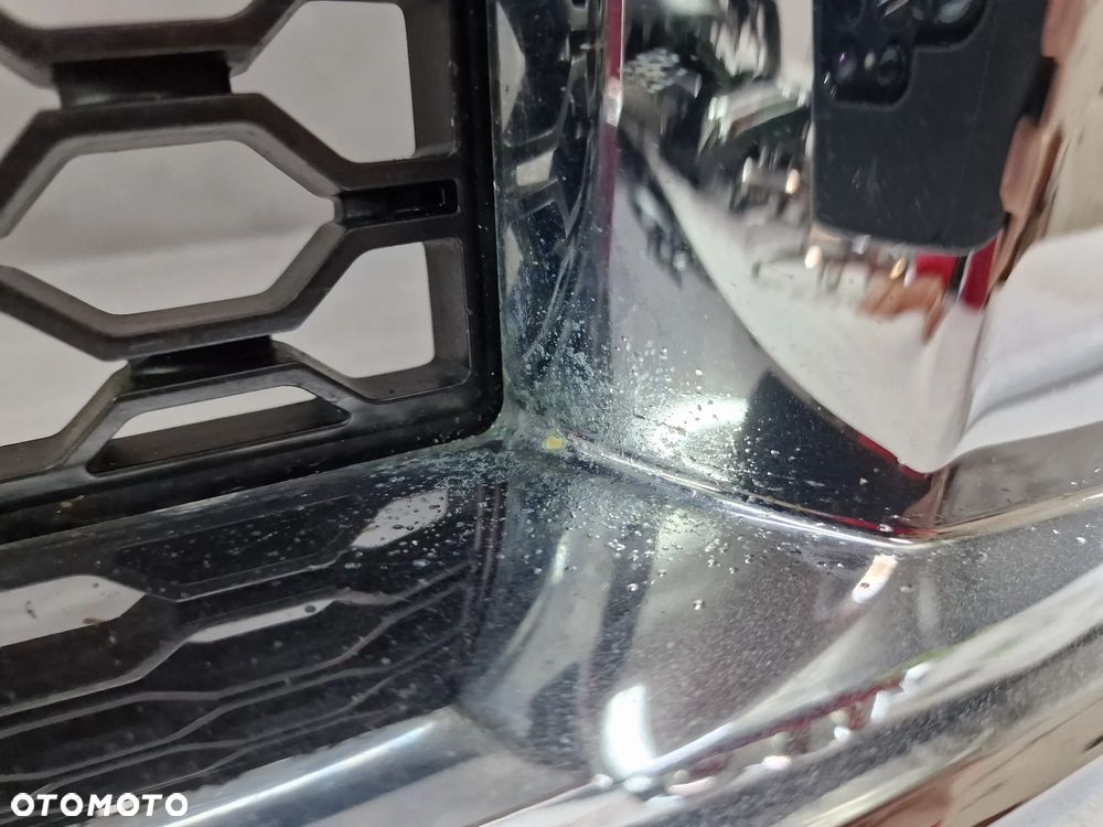 DODGE RAM 08- CHROMOWANA ATRAPA / GRILL PRZEDNI PRZÓD , ŁADNY , NR 1KX58TRMAB / 55277441AB , NR AUKCJI GL697 - 7