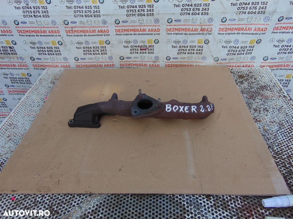 Galerie evacuare Ford Transit 2.2 euro 5 Peugeot boxer citroen jumper 2.2 euro 5 Fiat Ducato euro 5 - 2