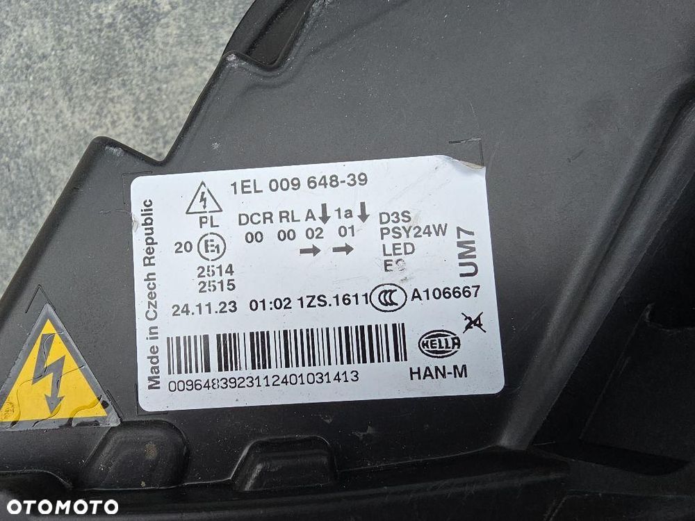 AUDI A3 S3 RS3 8P0 8P LIFT Lampa lewa przód Bi-Xenon Led 8P0941003 Hella - 12