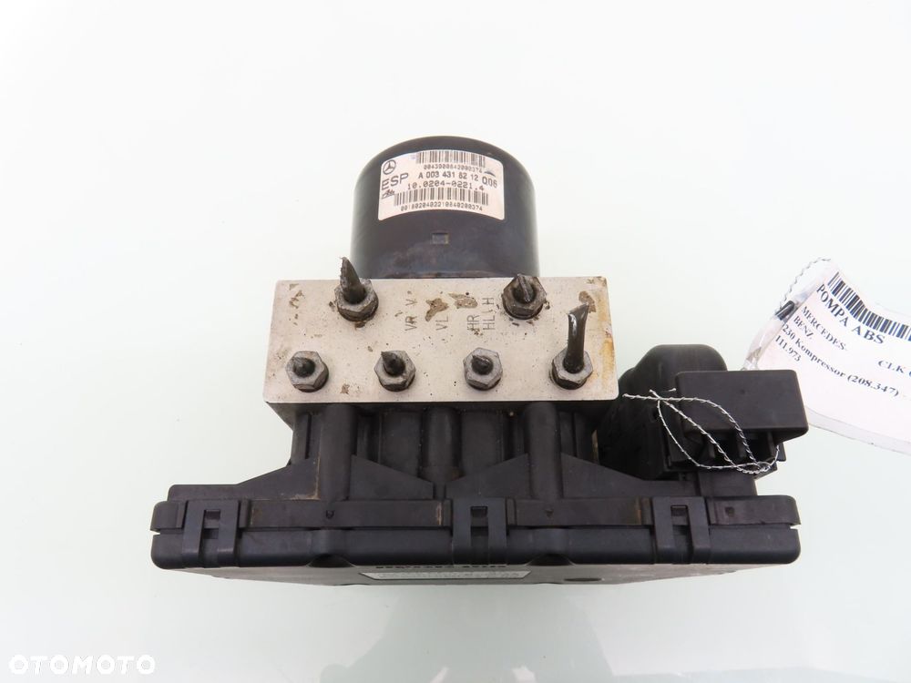 POMPA ABS MERCEDES CLK C208 2025454732 A0034318212 10020402214 - 5