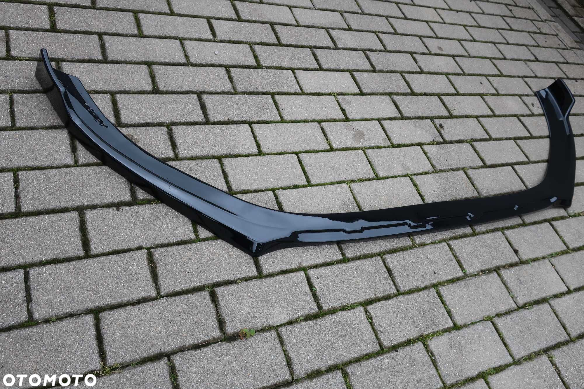 AUDI A3 8V 12-16 SPLITTER zderzaka przód dokładka tuning BLACK PIANO - 2