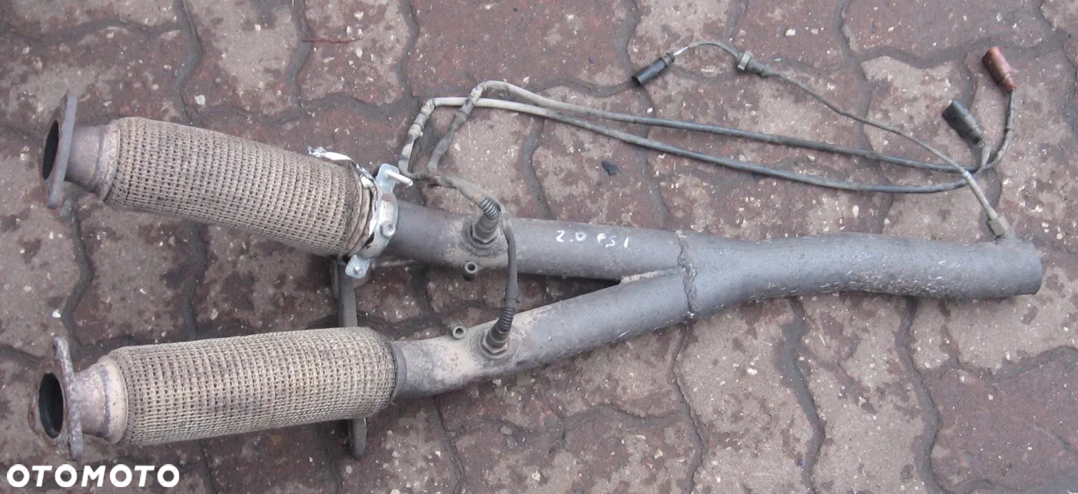 portki rura wydech sonda AUDI A3 8P 2.0 FSI lambda - 3