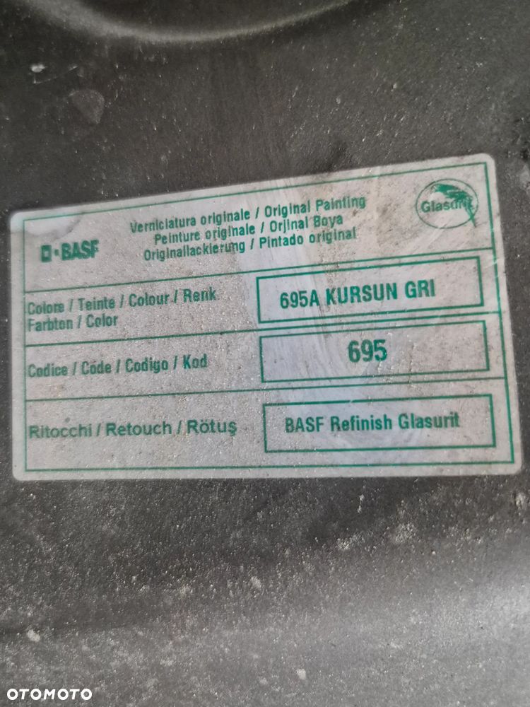 DRZWI LEWE PRZÓD 695 A OPEL COMBO D FIAT DOBLO II 10-22r. - 4