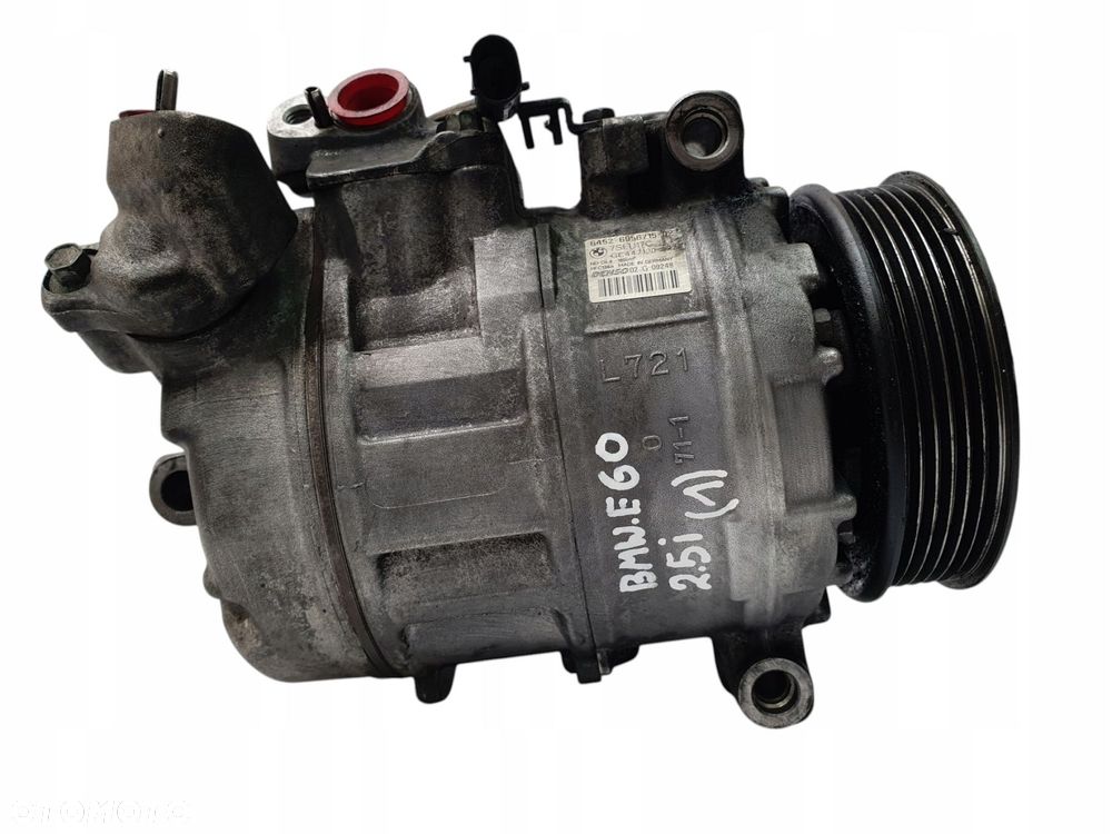 SPRĘŻARKA KLIMATYZACJI BMW E60 E90 2.5I 64526956715 02G09248 447190-3774 - 2
