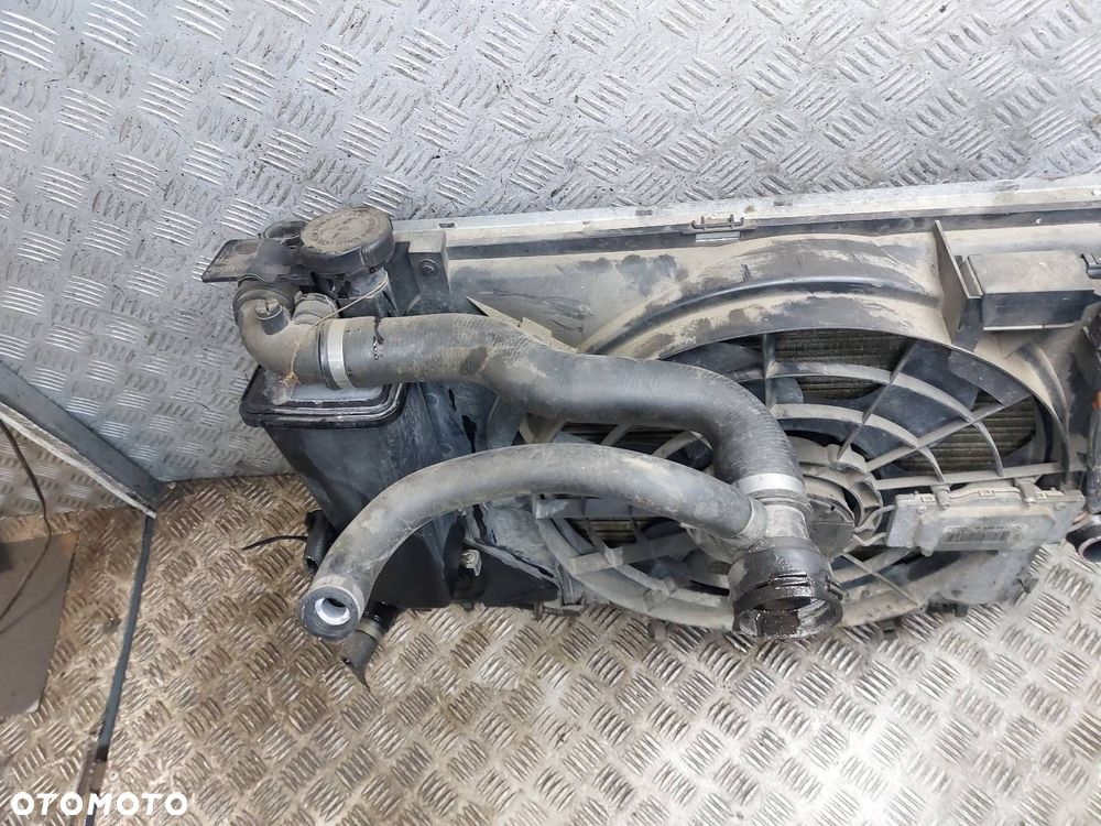CHŁODNICE KOMPLET + WENTYLATOR BMW E46 LIFT 318i 2.0 16V N42 N46 6922670 - 5