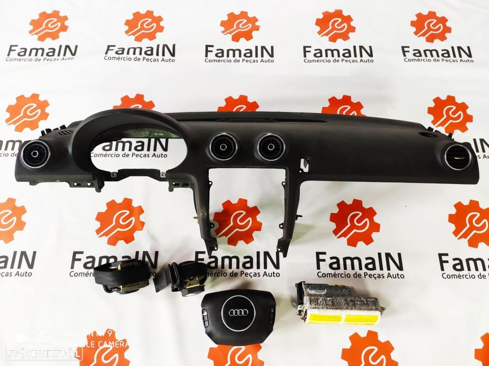 Kit Airbags + tablier Audi A3 8P (2003-2010) - 2