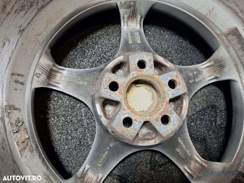 Jante din aliaj R15 5X100 SKODA RAPID VOLKSWAGEN POLO  6R 2009 VOLKSWAGEN GOLF IV 1999 - 2006 MAK 6.5Jx15H2 - 1