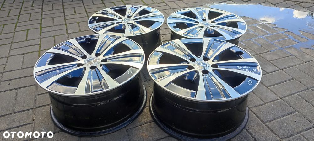 FELGI ALUMINIOWE STOPNIOWANE 5x112 2x8J18 CALI ET 43 2134013700 fi 66,6 2x9Jx18 CALI ET 52,5 2134015300 KOMPLET - 12