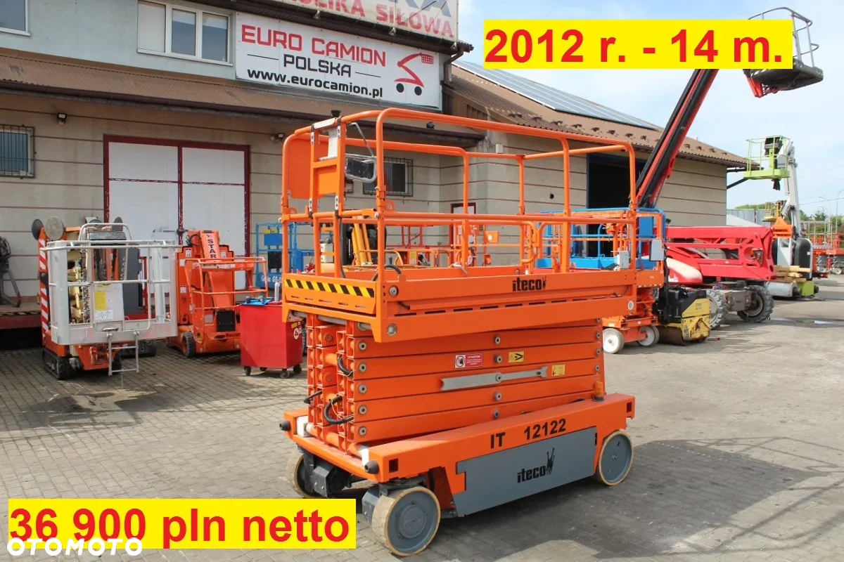 JLG podnośnik nożycowy elektryczny 6 m 8 m 10 m 12 m 14 m 16 m - 3