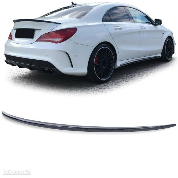 Aileron Mercedes CLA W117 (2013 a 2018) Pintura de Carbono - 1