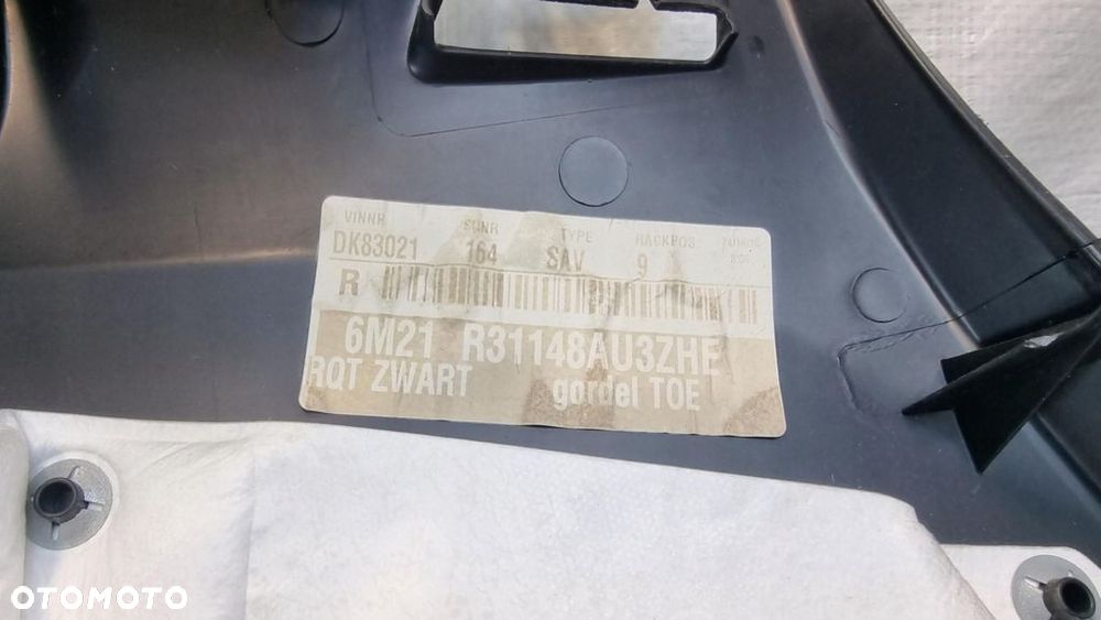 TAPICERKA BOCZEK BAGAŻNIKA PRAWY FORD S-MAX MK1 6M21R31148AU - 7