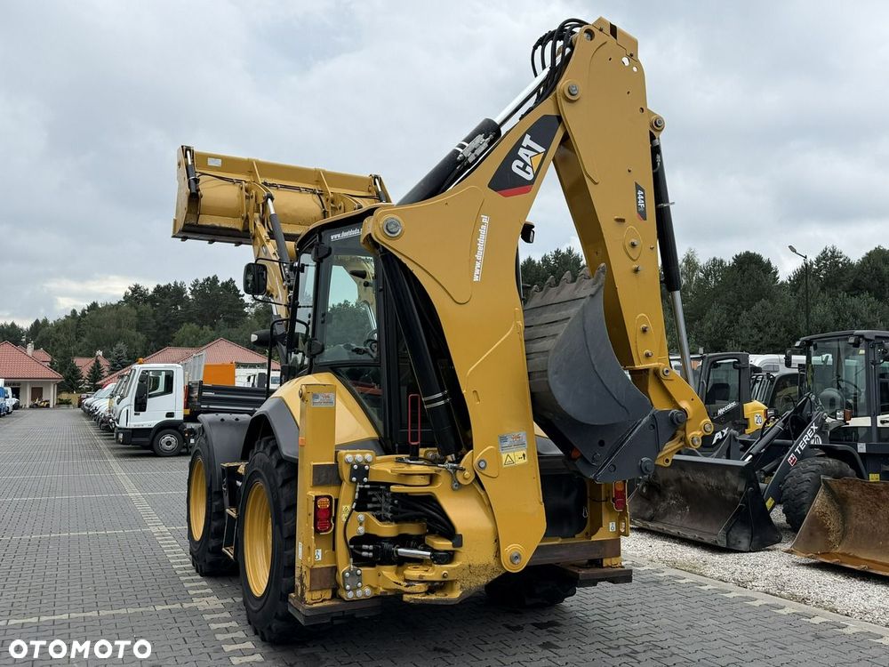 Caterpillar 444F Sterowanie na Joystickach Klima FULL OPCJA - 19