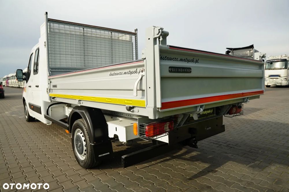 Renault MASTER / WYWROTKA - 2,8 M /  BRYGADÓWKA - 6 MIEJSC / MANUAL / SPROWADZONA - 22
