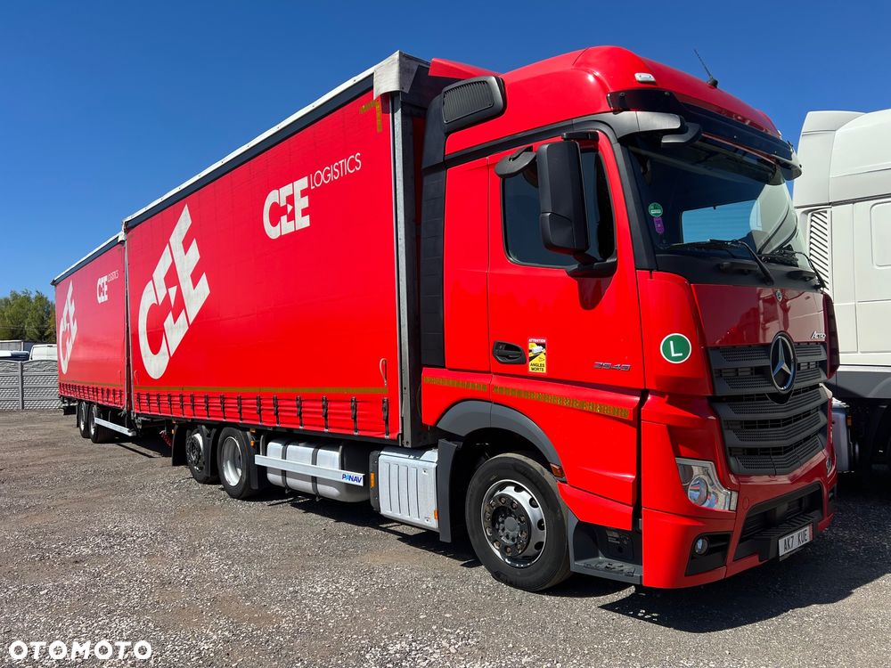 Mercedes-Benz ACTROS  MP5 euro6 6x2 jumbo zestaw  120m 38palet - 3