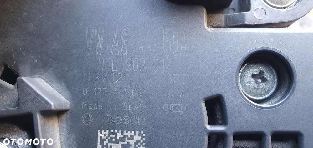 Alternator prądnica Audi A4 B8 Lift 2.0 TDI 04L903017 - 8