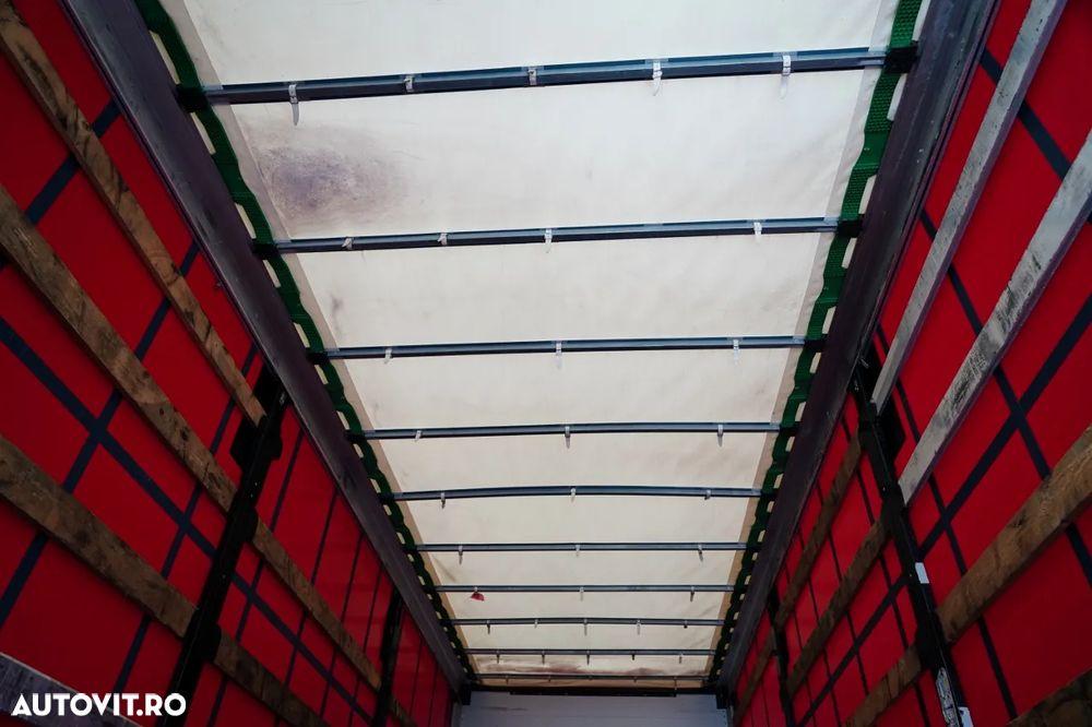 Volvo FH 460 / 7.45 M CORTINĂ / SOLO / I-SAVE / I-PARK COOL / PUNTE RIDICABILĂ ȘI DIRECȚIE / - 23