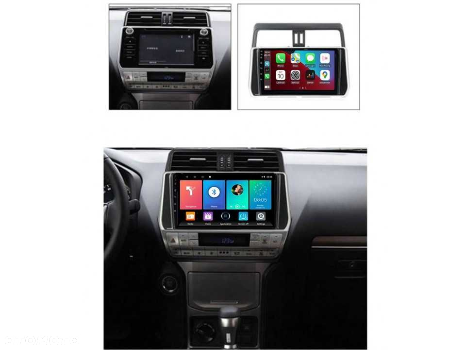Radio samochodowe Android Toyota Prado (10.1", UV black) 2017.-2020 - 4