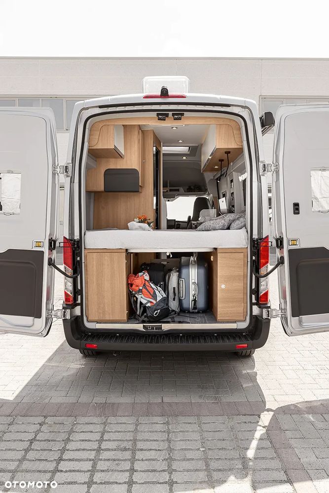 Giottiline GIOTTIVAN 60FT RAPIDO gr. Ford Transit MAGNETIC GREY MARKIZA SOLAR 300W KAMERA COFANIA RADIO 2DIN TRUMA DIESEL 4 OSOBOWY - 14