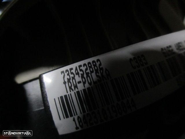 Kit Airbags 735452882 051783739 608829200A 735452886 51870005 07354528060 07354528100 07354654010 07354654020 FIAT 500 2 FASE 1 2010 1.2 69CV 3P BRANCO - 4
