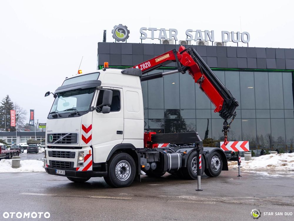 Volvo FH480 6x2 HMF 2820-K6 HDS Żuraw Ciągnik Siodło - 9