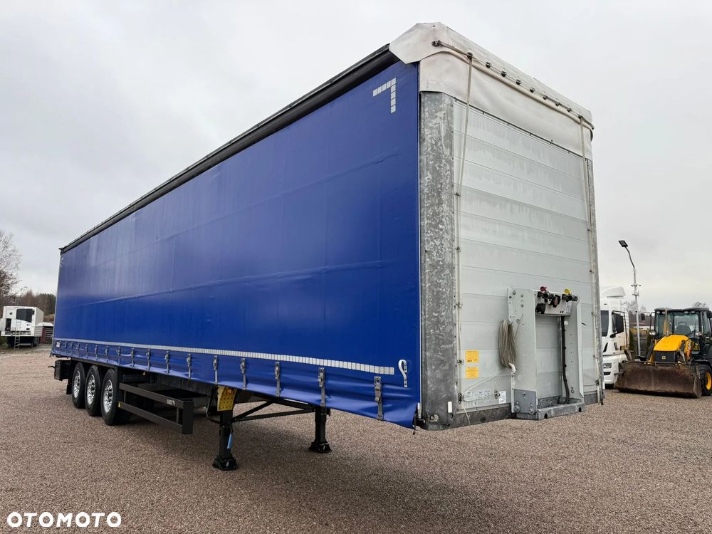 Schmitz Cargobull / FIRANKA / OSIE SCHMITZ / OŚ PODNOSZONA / SUPER STAN - 4