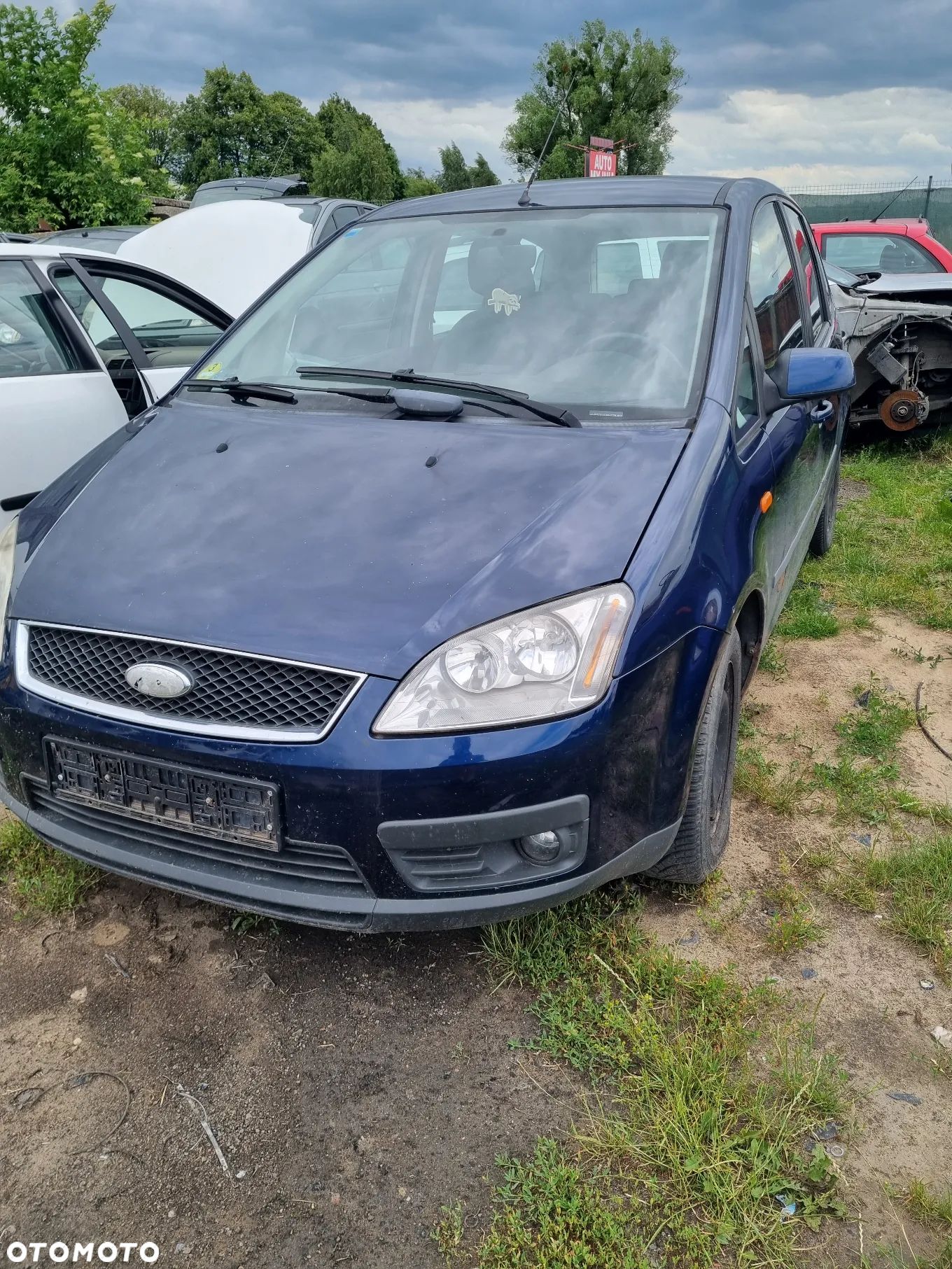 Ford Focus C-Max 2004r 1.6 tdci 110km DV6 skrzynia MTX75 lakier Ink Blue I2 na czesci - 1