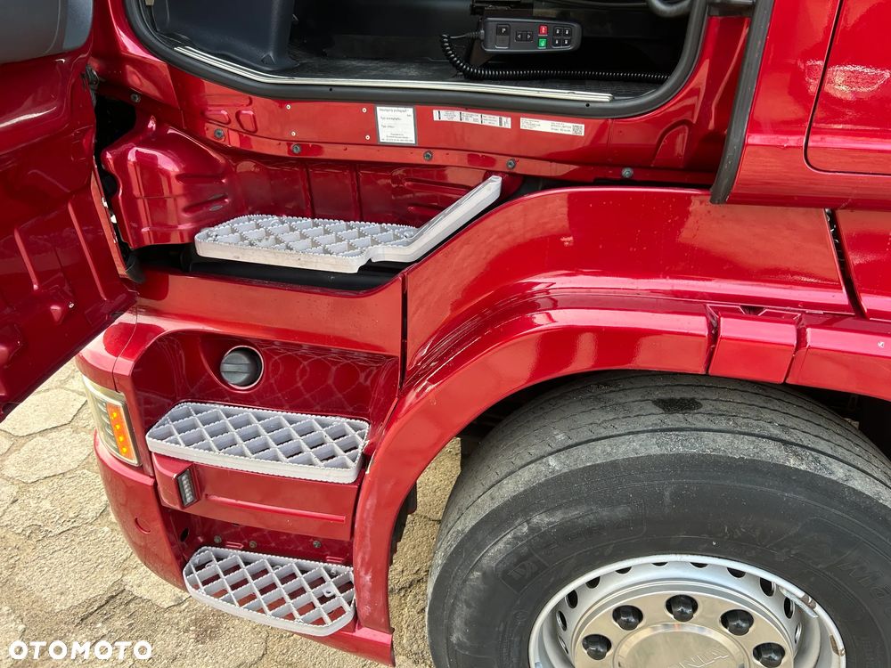 Scania R450 RETARDER / SKÓRY / NAVI / AUTOMAT / POLSKI SALON / ZBIORNIKI PALIWA 1500 L / LAMPY LED / FULL SPOJLERY / TYŁ 4 PODUSZKI / BARDZO ŁADNA SCANIA 2015 ROK !! - 19