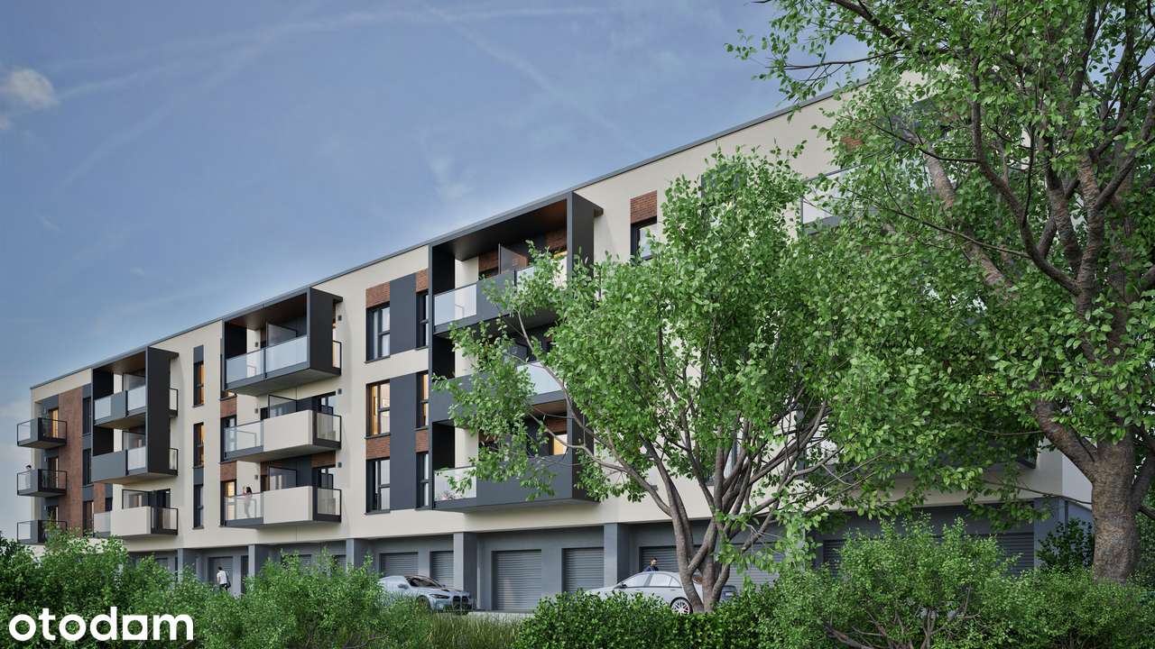 3-pok. Kameralny budynek. 2 strony świata. Balkon. Garaż.