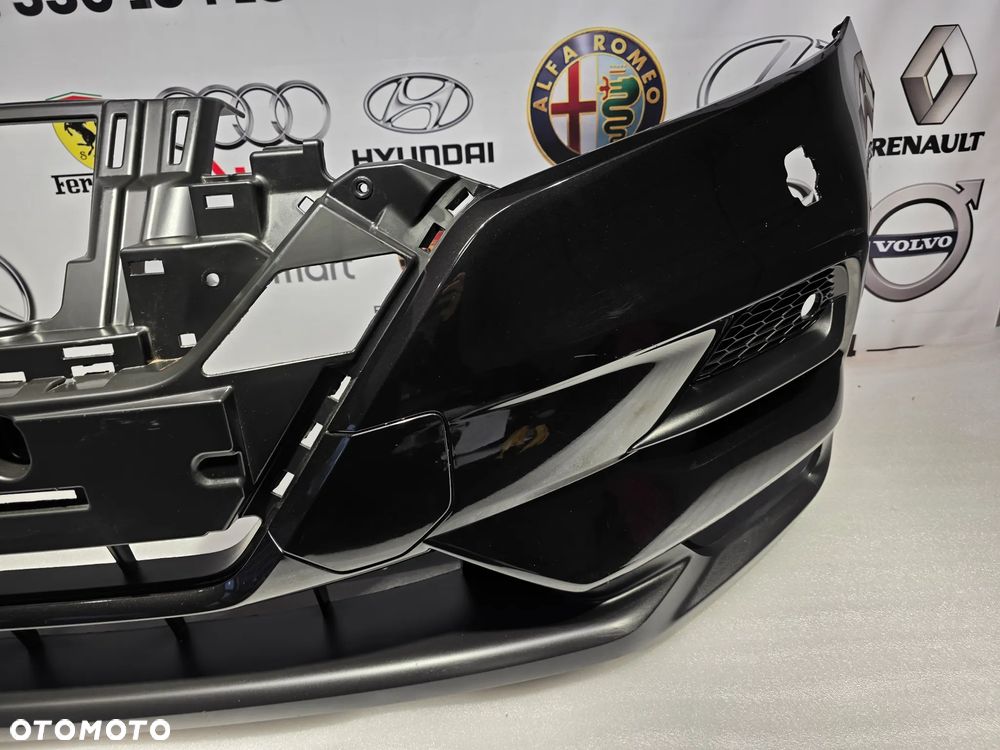 NISSAN QASHQAI J11 LIFT 17- ŁADNY ZDERZAK PRZEDNI PRZÓD , KOLOR CZARNY METALIK , NR 62022HV00H , NR AUKCJI NZ1472 - 16